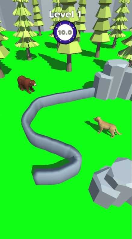 画墙保护狗狗3D