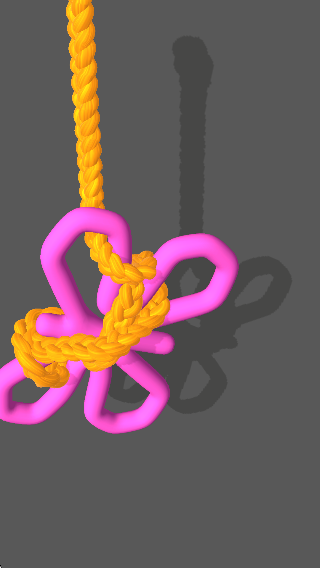 缠结绳子3D