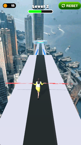 亚克力指甲跑步