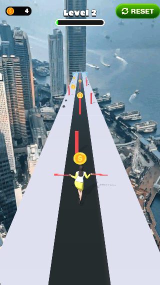 亚克力指甲跑步