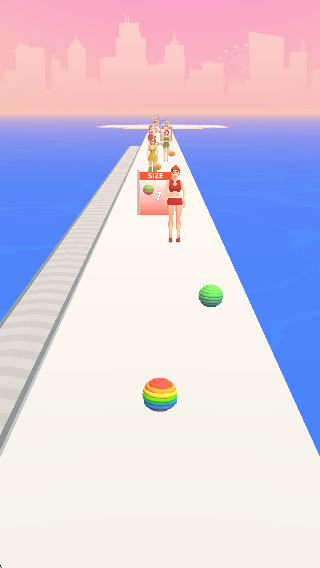 绕线跑酷