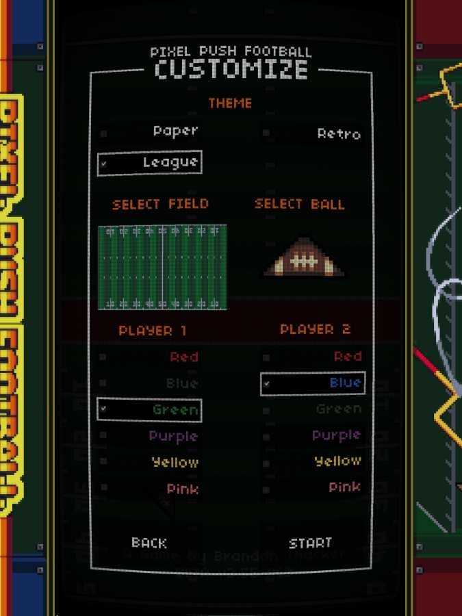 Pixel Push Football