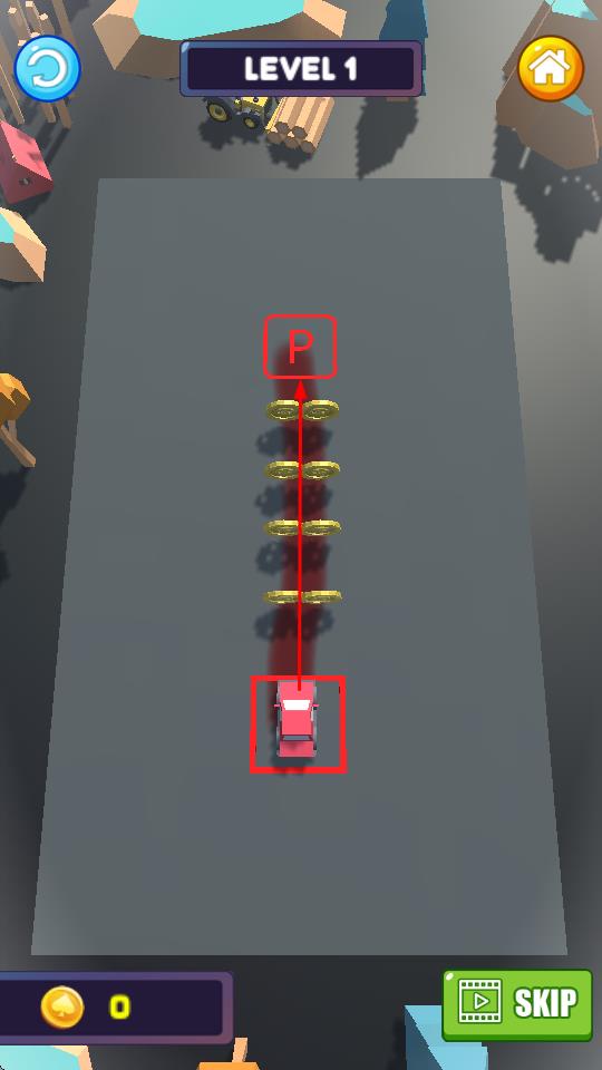 划线停车