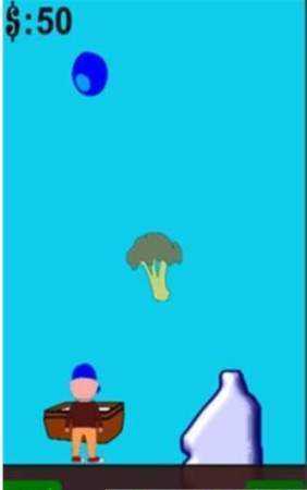 疯狂接水果