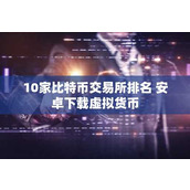 10家比特币交易所排名 安卓下载虚拟货币