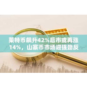 莱特币飙升42%后市或再涨14% 山寨币市场迎强劲反弹