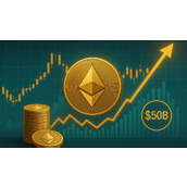 以太坊未平仓合约创下500亿美元纪录——波动即将来临？