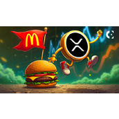 在市场震荡中，XRP市值超越麦当劳