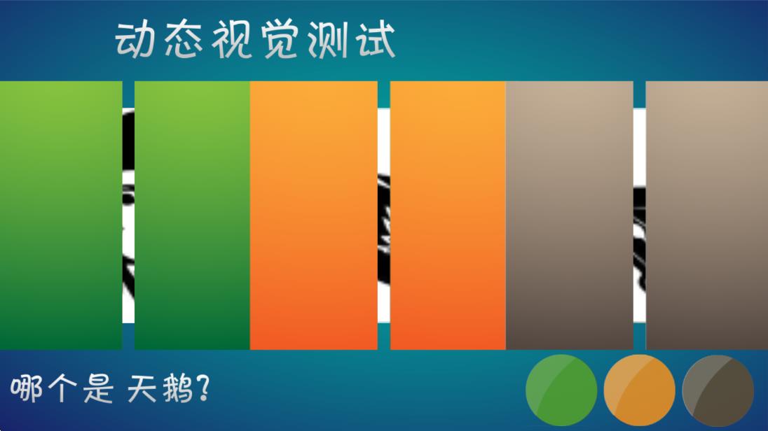 动态视觉测试