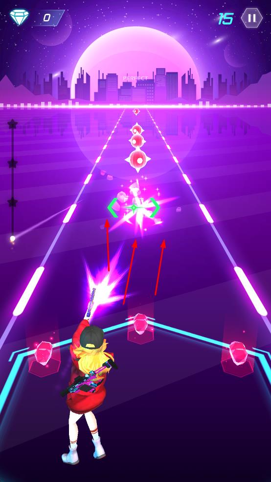 dancing bullet