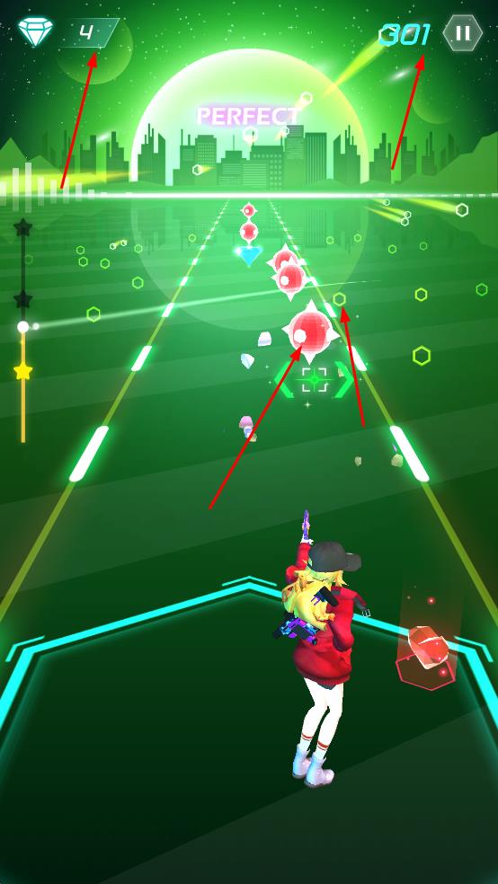 dancing bullet