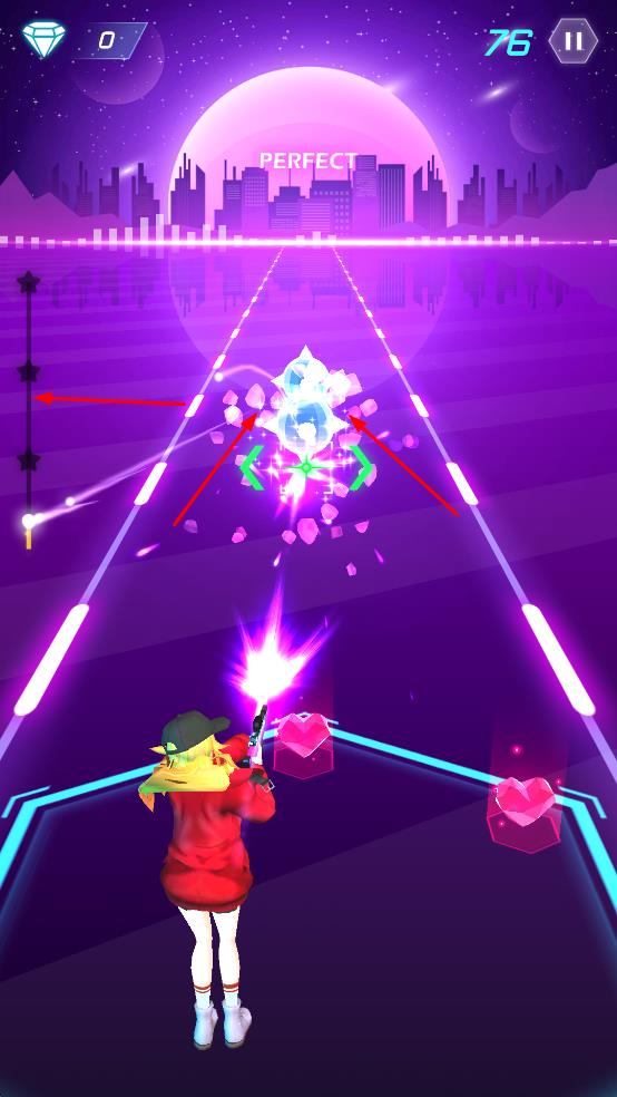 dancing bullet