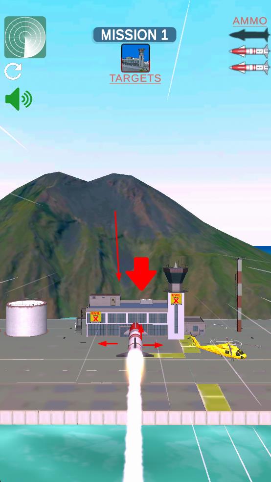 爆炸火箭3d