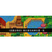 星露谷物语怎么找到镇长紫色短裤 镇长紫色短裤位置分享大全