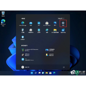 win11开始菜单居左如何设置？