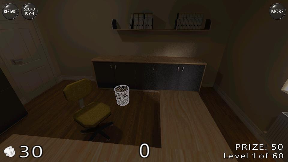 3D扔纸团