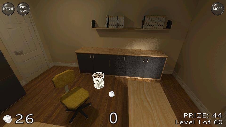 3D扔纸团