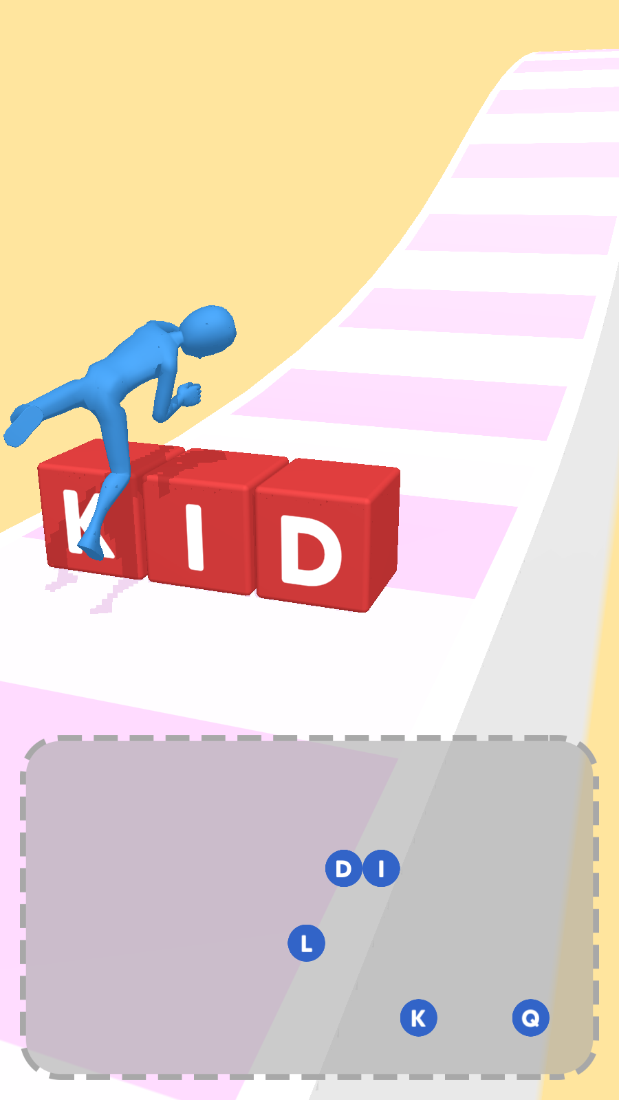 拼写跨栏3D