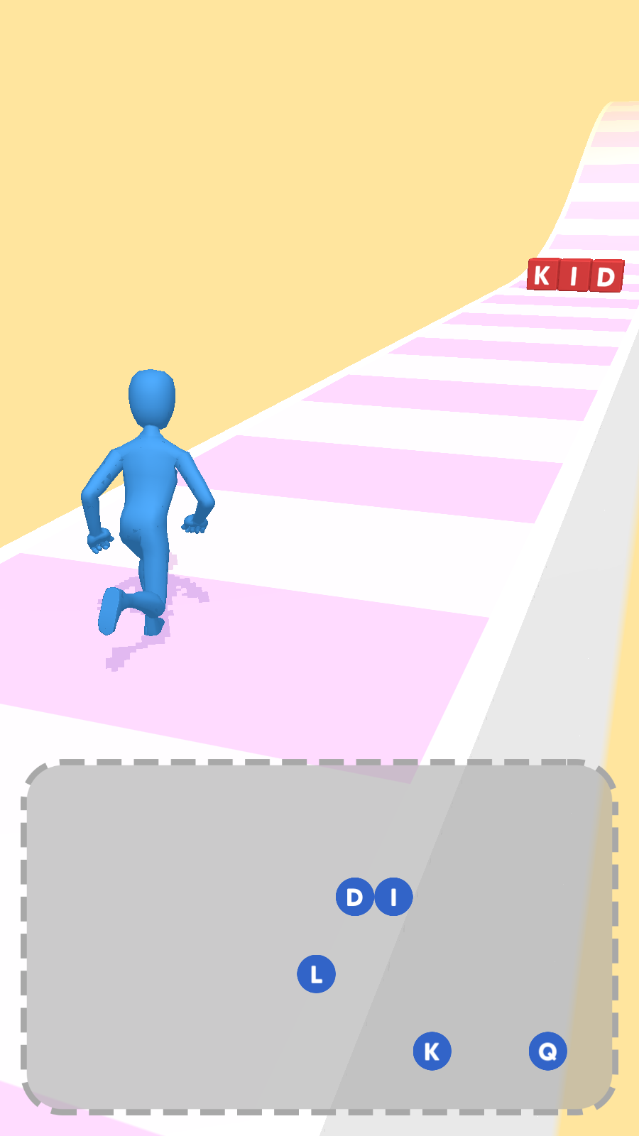 拼写跨栏3D