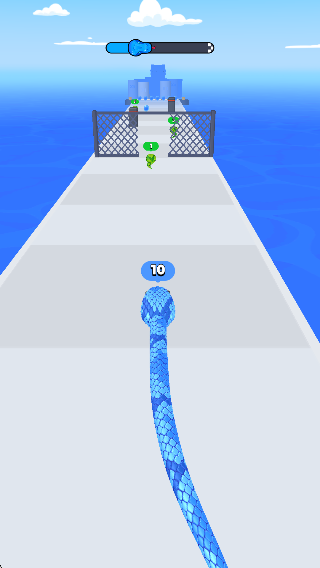 迷人蛇跑