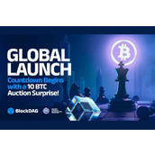 BlockDAG的114万美元比特币拍卖引发加密货币热潮，全球发布临近，价格即将飙升