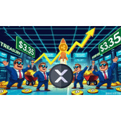 XRP今日价格：XRP涨至3.35美元，MVRV比率金叉预示强劲上涨势头