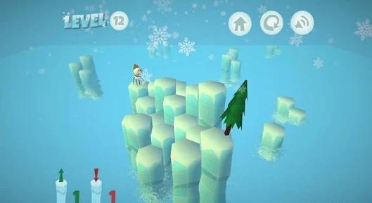 雪人之谜雪人华容道