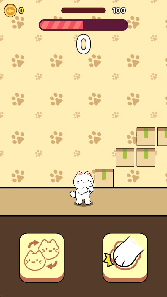 小猫打块