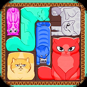 萌猫挤一挤