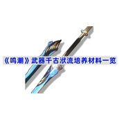 鸣潮武器千古洑流培养材料是什么-武器千古洑流培养材料一览