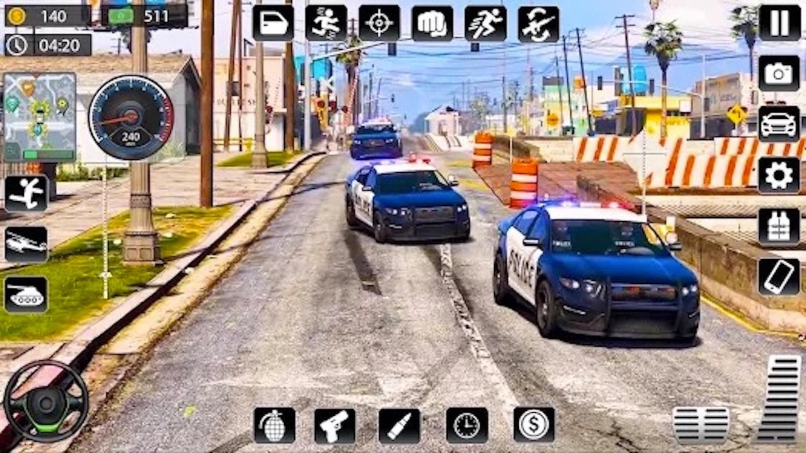超级警车驾驶