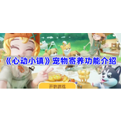 心动小镇宠物怎么寄养-宠物寄养功能介绍