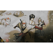 超级忍反攻的斩击是什么画风 手绘美术风格解析​