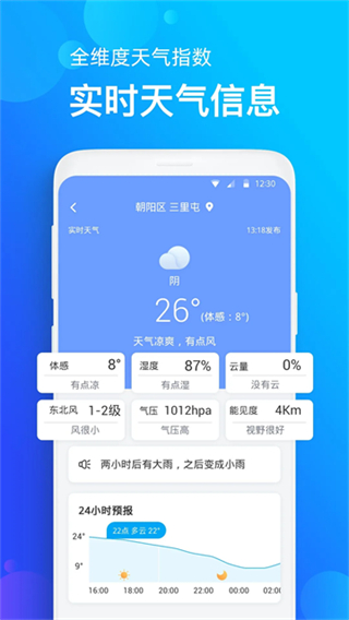 手机天气预报免费版