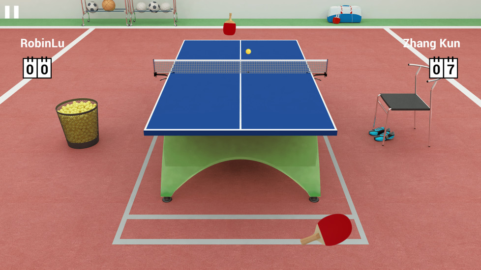 虚拟乒乓球(Virtual Table Tennis)