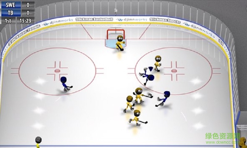 火柴人冰球(Stickman Ice Hockey)