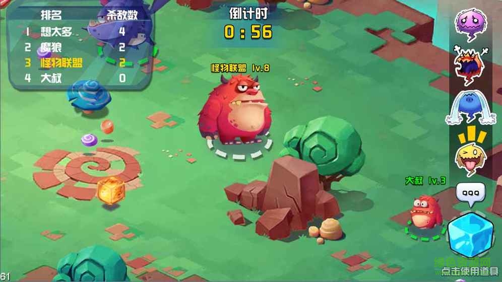 贪吃怪大作战游戏