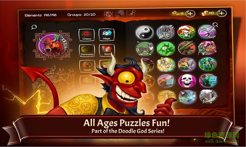 涂鸦恶魔中文修改版(doodle devil)