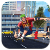 疯狂滑板少年城市特技滑板