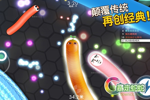 暴走蛇蛇手机版修改(slither.io)
