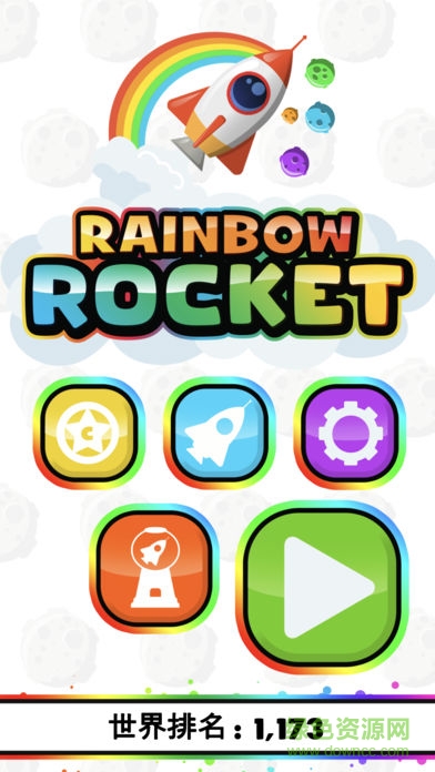 Rainbow Rocket无限金币版