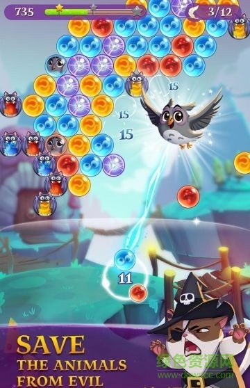 泡泡女巫3内购修改版(Bubble Witch 3 Saga)
