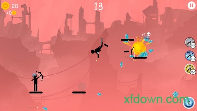火柴人弓箭手2无敌版(Stickman Archer Fight)