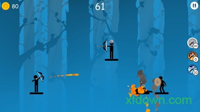 火柴人弓箭手2无敌版(Stickman Archer Fight)