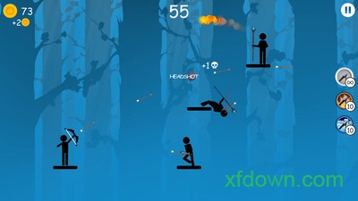 火柴人弓箭手2无敌版(Stickman Archer Fight)