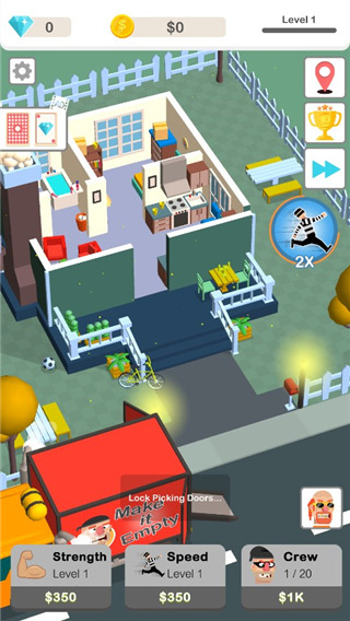 猛男搬家无限金币