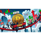 比特币价格预测：BTC价格测试低于9.4万美元流动性区域，技术指标显示可能出现反弹