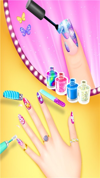 公主的美甲沙龙游戏