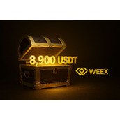 WEEK 赠送新会员 8,900 USDT 期货交易奖金！