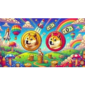 以下是当狗狗币和柴犬币表现不佳时，涨幅超过100%的模因币